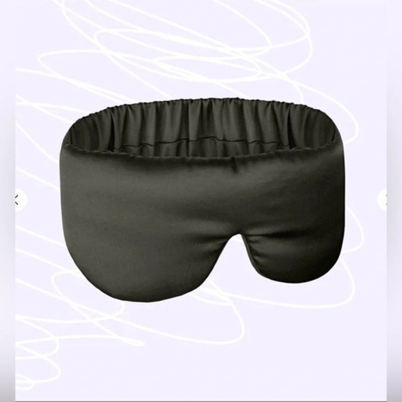 Sleep Mask For Men Women Eye Mask For Sleeping Blindfold Travel Winter Silky - Picture 1 of 8
